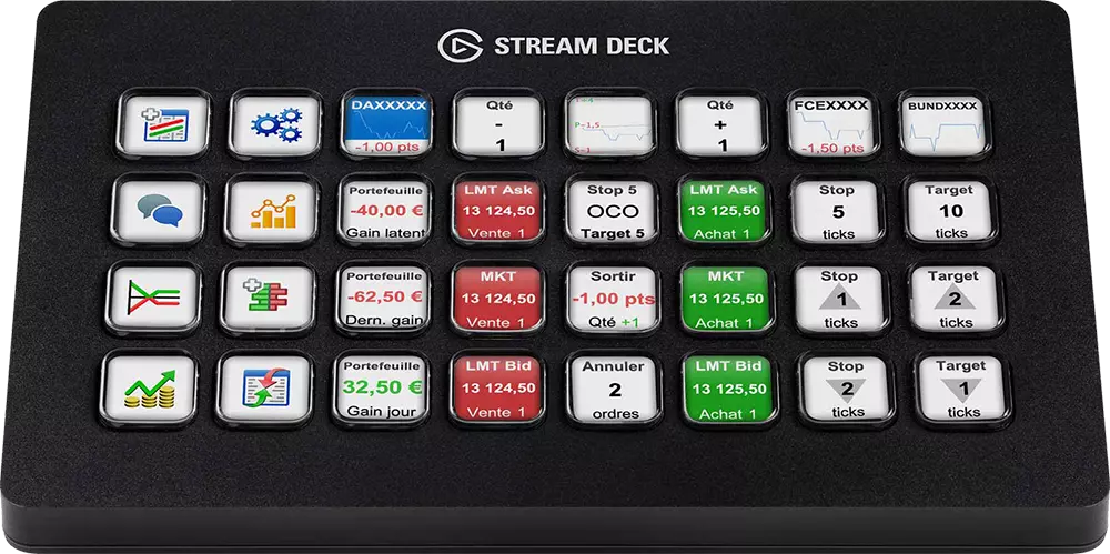 stream deck xl 32 touches